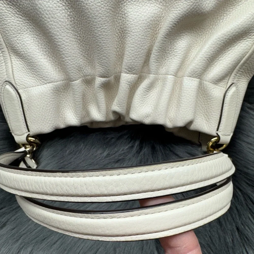 Coach Maya Pebble Leather Shoulder Bag